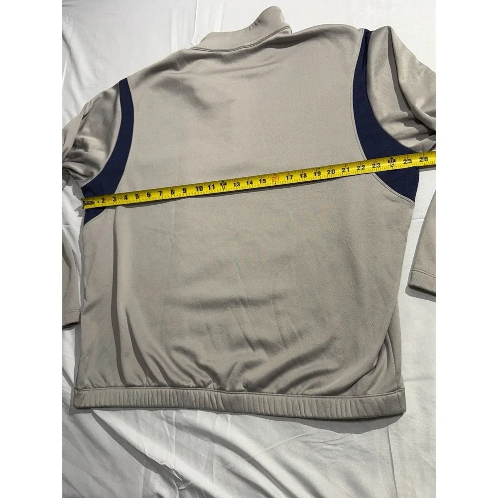 Nike Therma-Fit Golf Standard‎ 1/4 Zip Long Sleeve Pullover Navy Gray Men's XL